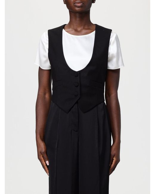 Americana Mujer Mar De Margaritas de color Black