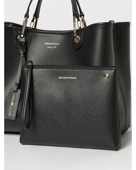 Emporio Armani Black Shoulder Bag