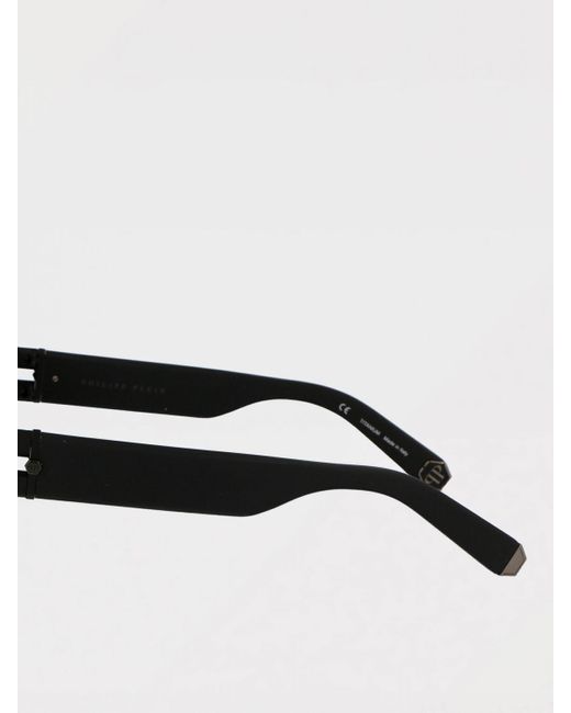 Philipp Plein Black Sunglasses for men