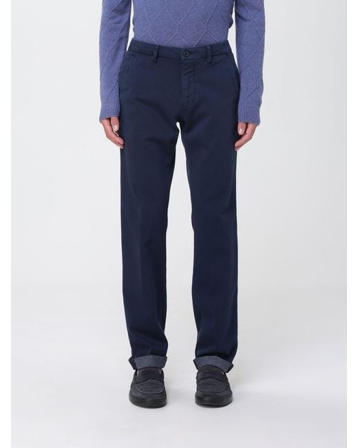 Mason's Blue Trousers for men