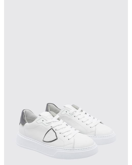 Philippe Model White Sneakers