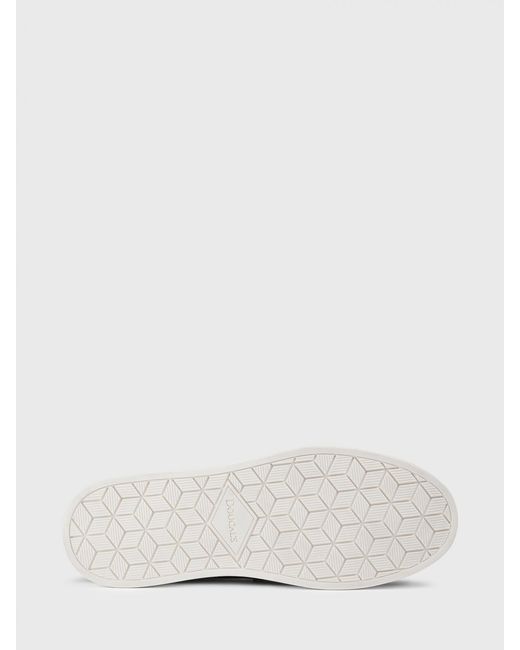 Doucal's White Leather Loafers for men