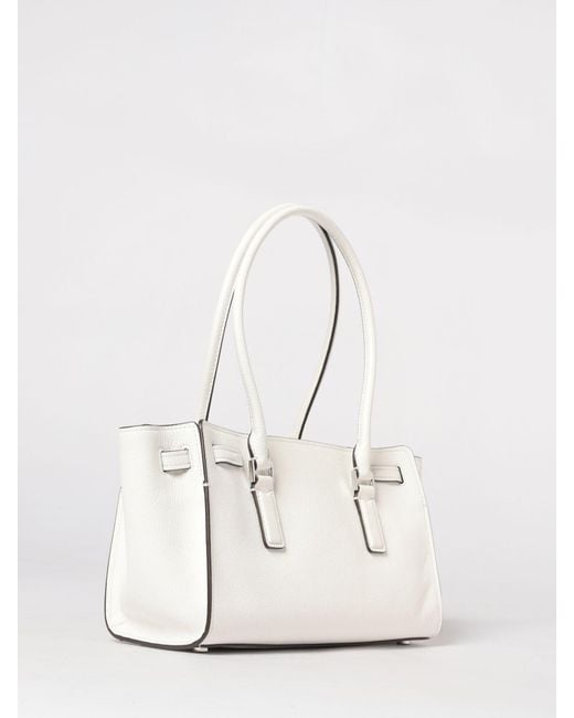 Michael Kors Natural Hamilton Moderne Grained Leather Bag