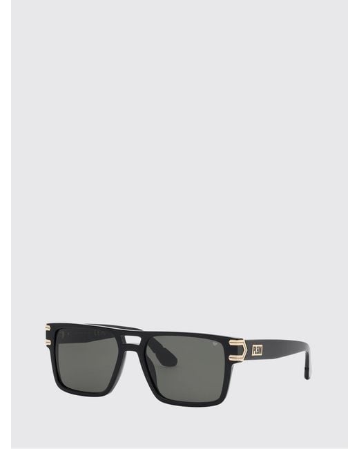 Philipp Plein Gray Sunglasses for men