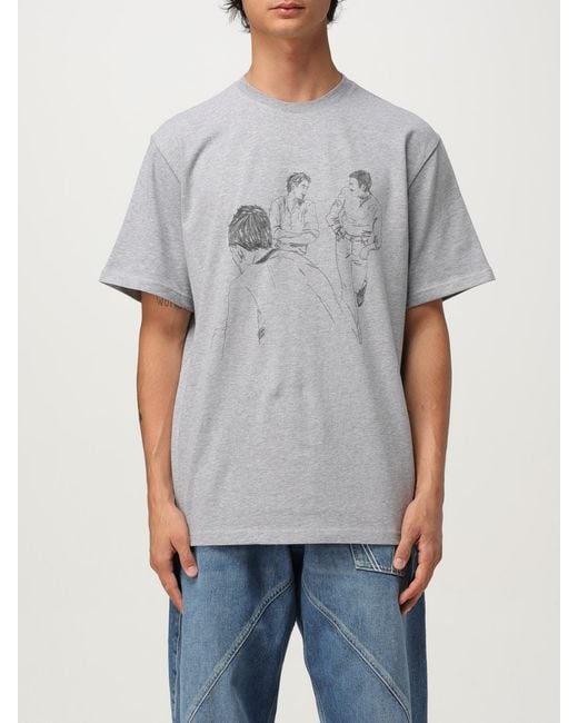 J.W. Anderson Gray T-Shirt for men