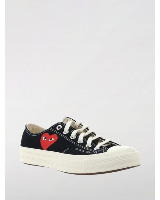 COMME DES GARÇONS PLAY White Comme Des Gar&Ccedil	Ons Play Chuck '70 Canvas Sneakers for men