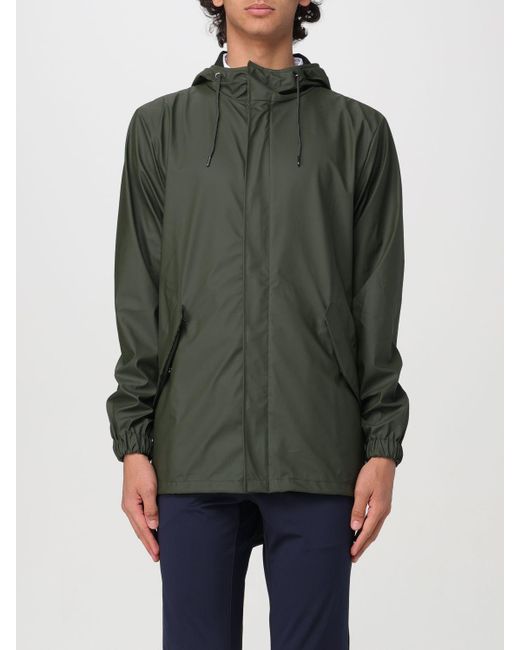 Rains Green Jacket for men