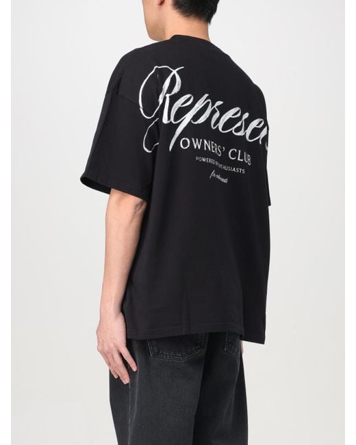 T-Shirt di Represent in Black da Uomo