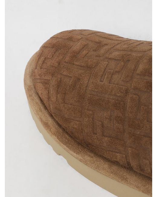 Fendi Brown Slippers for men
