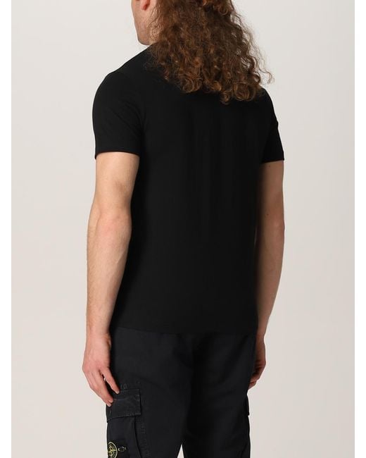 Polo Ralph Lauren Black Cotton T-shirt With Logo for men