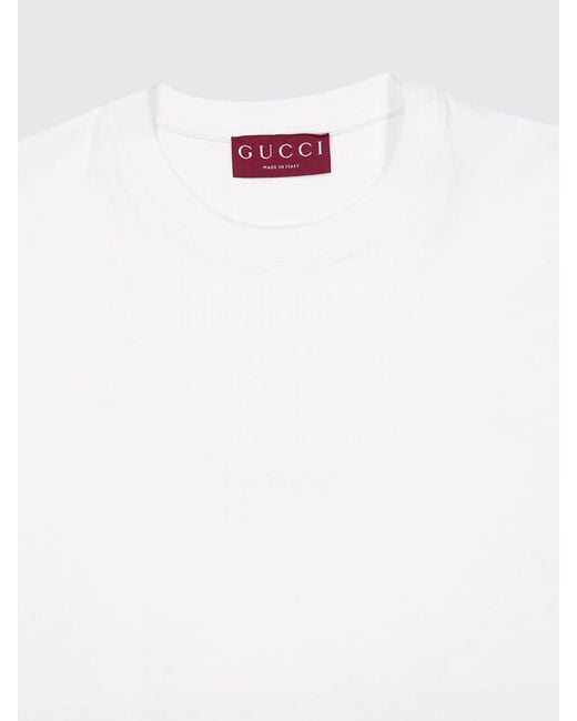 Gucci White T-Shirt for men