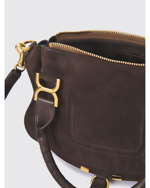 Chloé Brown Schultertasche Damen