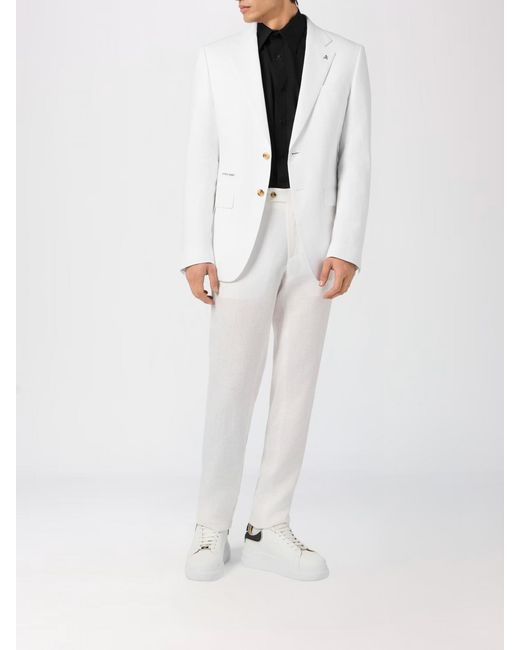 Philipp Plein White Blazer for men