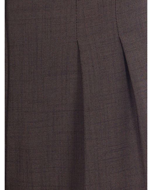 Liu Jo Gray Viscose Blend Shorts