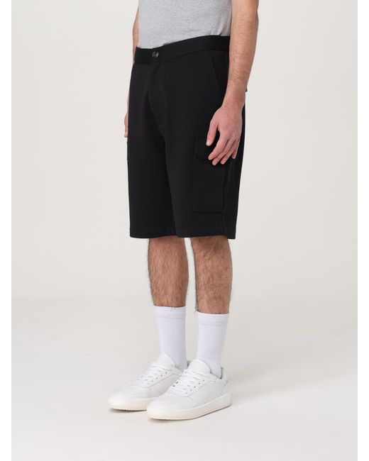 Brunello Cucinelli Black Short Pants for men