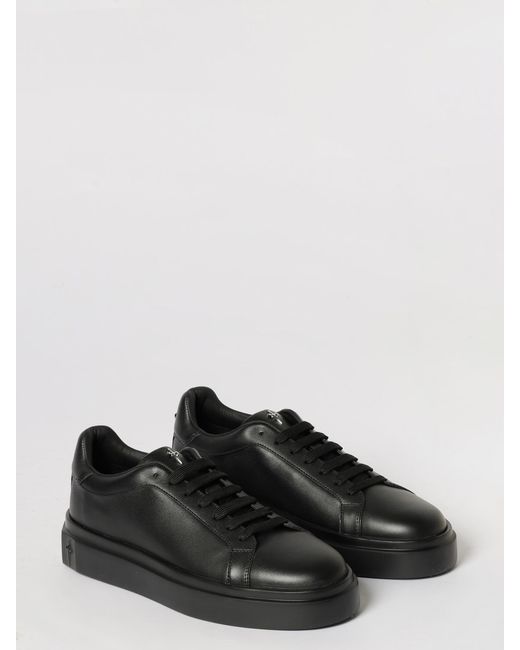 Cesare Paciotti Leather Sneakers in Black for Men | Lyst display picture 3