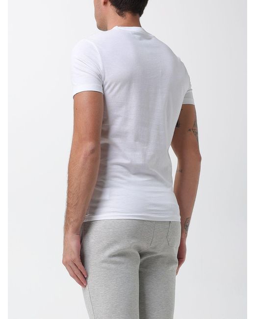 Polo Ralph Lauren White Cotton T-Shirt With Pony Logo for men