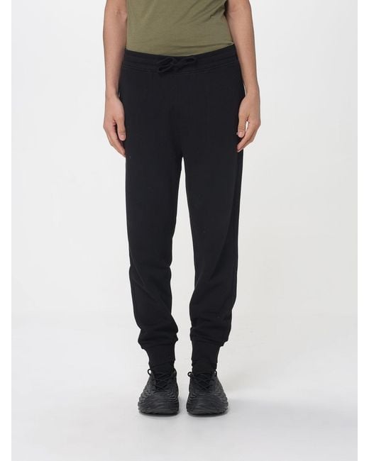 HUGO Black Cotton Jogging Trousers for men