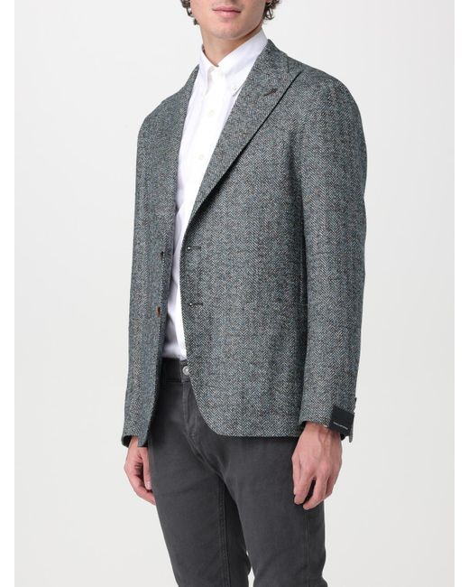 Tagliatore Jacke Herren in Gray für Herren
