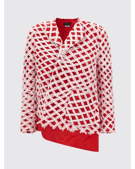 Comme des Garçons Red Comme Des GarÇ Ons Asymmetric Double-Breasted Blazer