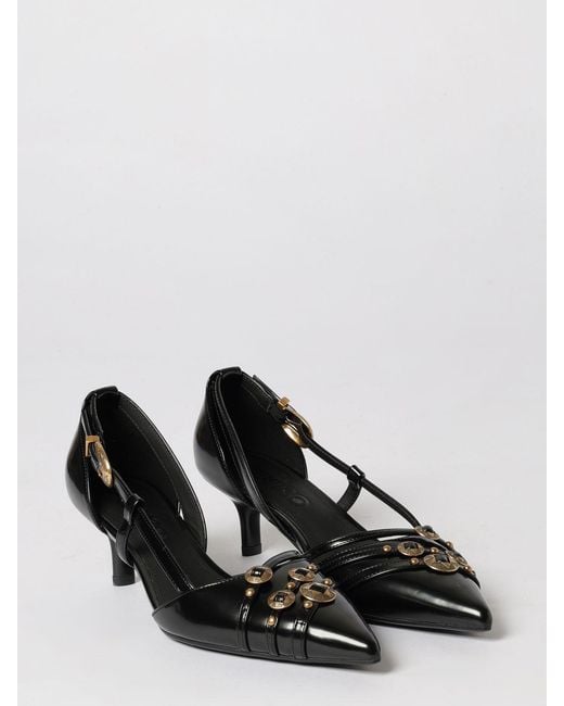 Pinko Black Gloria 16 Leather Pumps