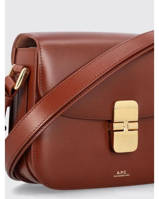 A.P.C. Brown Handbag