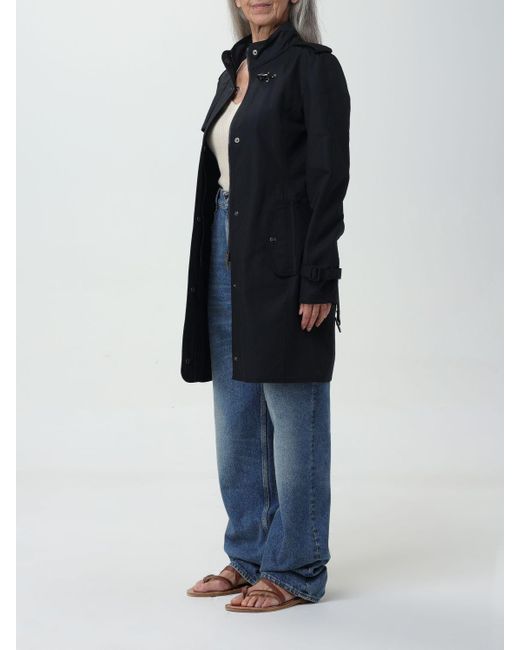 Fay Blue Trench Coat