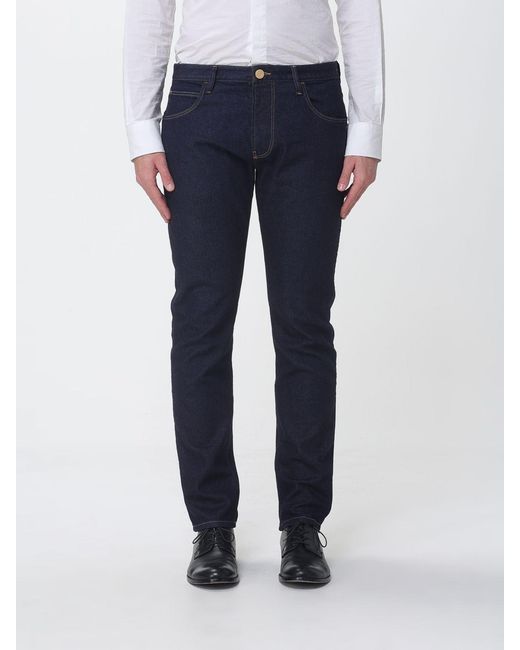 Giorgio Armani Blue Slim Fit Stretch Denim Jeans for men