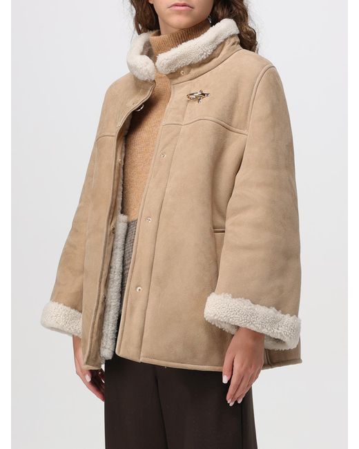 Abrigo Mujer Fay de color Natural