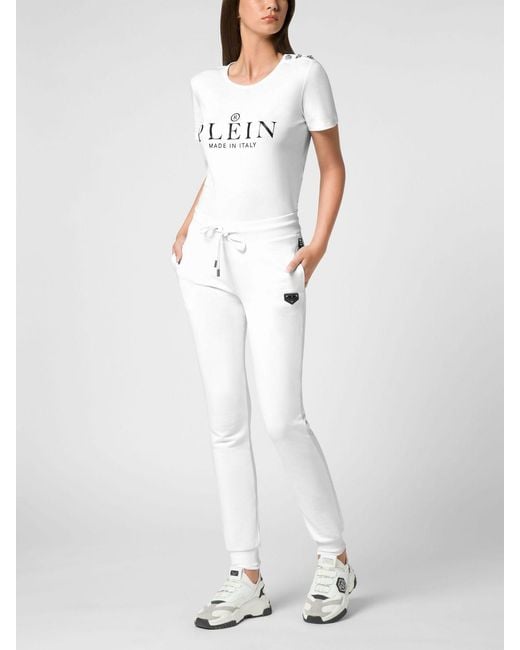 Philipp Plein White Pants