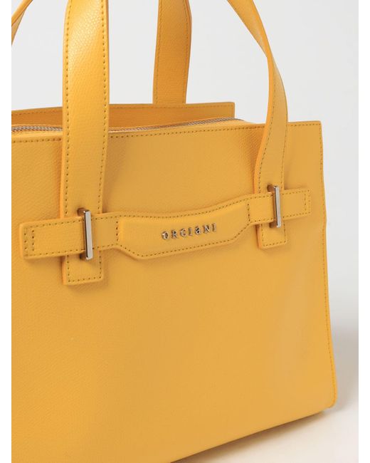 Orciani Yellow Handtasche