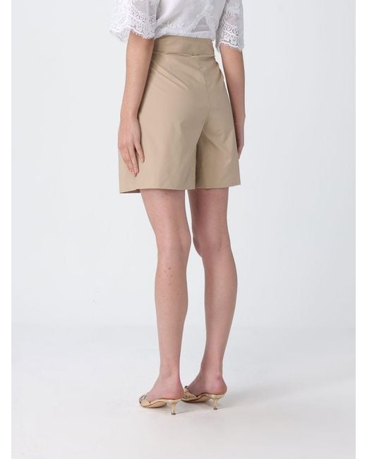 Twinset Natural Cotton Shorts