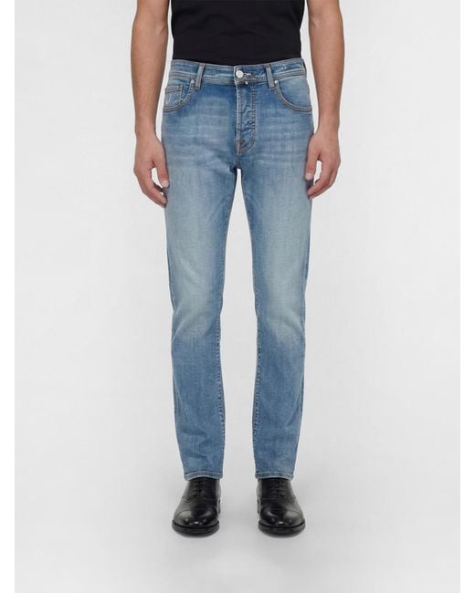 Jacob Cohen Blue Slim Fit Stretch Denim Jeans for men