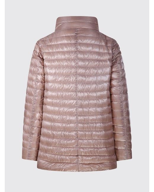 Herno Red Reversible Short Down Jacket