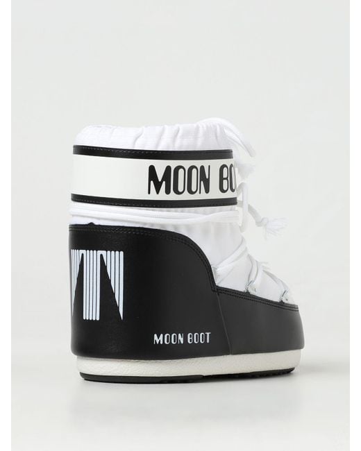 Zapatos Moon Boot de hombre de color White