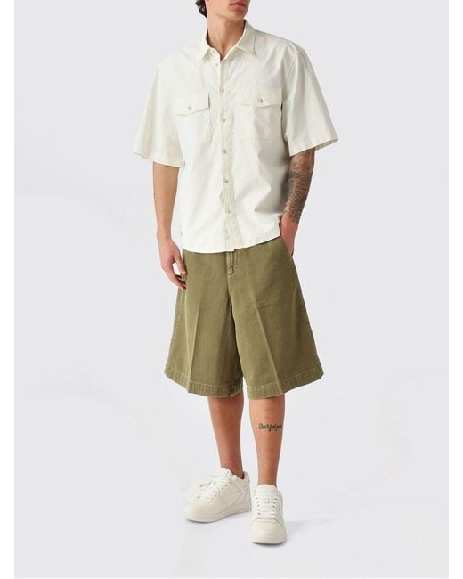 DSquared² White Linen Shirt for men