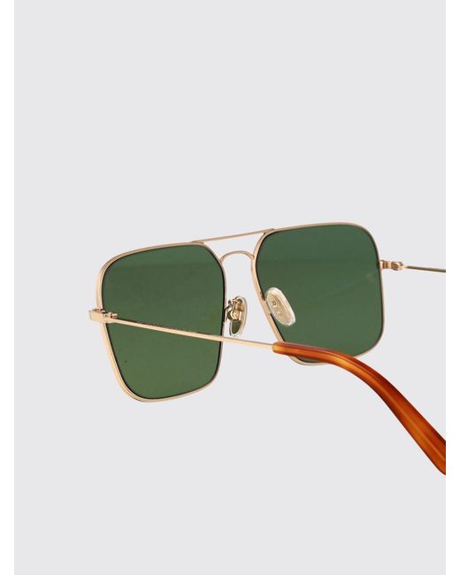 RETROSUPERFUTURE Men\'s Green Transparent Square Sunglasses Strand 2.0 Green main image 3