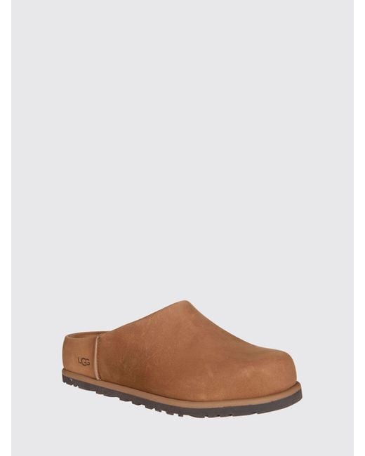 Ugg Brown Otzo Nubuck Mules