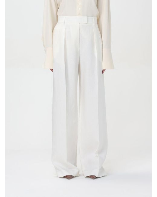 The Row White Trousers