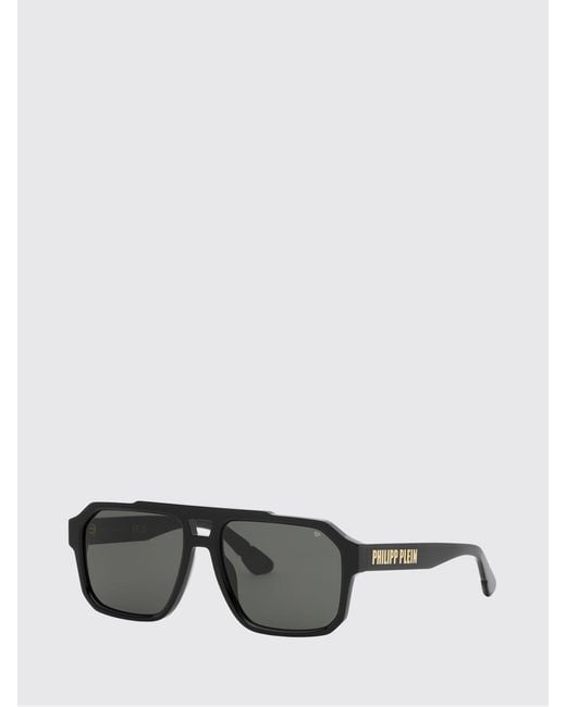 Philipp Plein Gray Sunglasses for men