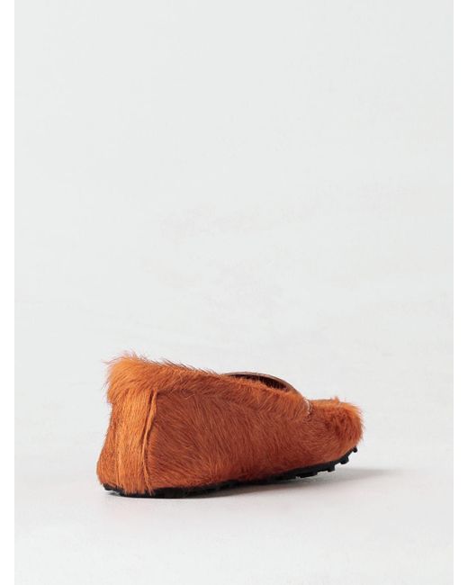 Marni Orange Loafers for men