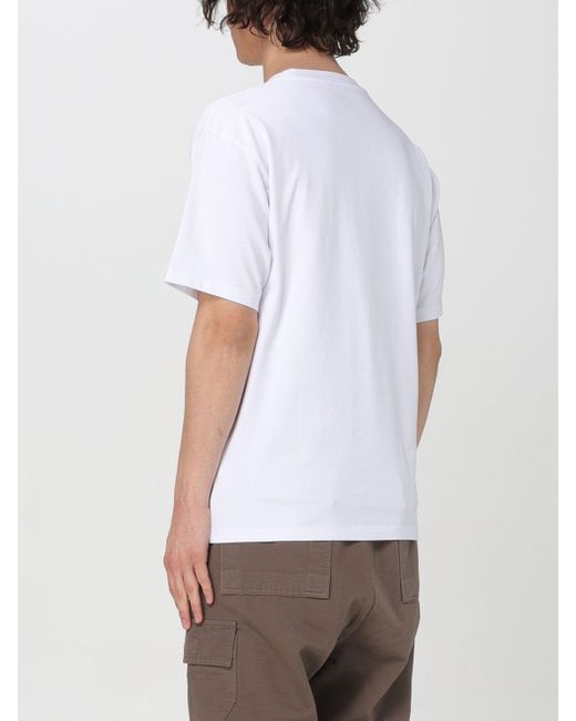 T-shirt in cotone con logo di Rassvet (PACCBET) in White da Uomo