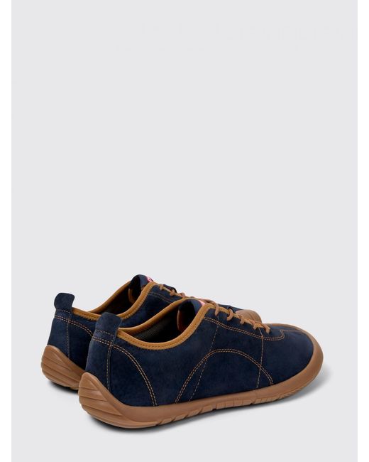 Camper Blue Peu Path Nubuck Sneakers for men