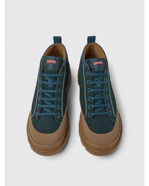 Camper Blue Brutus Trainers In Recycled Nylon And Polyester for men