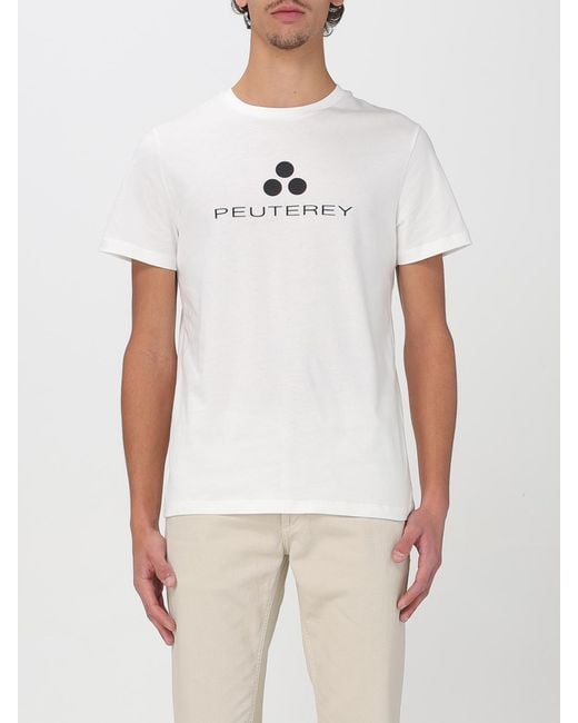 Peuterey White T-Shirt for men