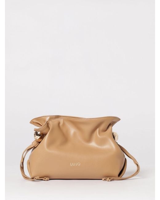 Liu Jo Natural Riccy Synthetic Leather Bag