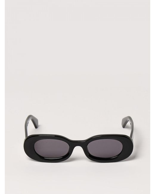 Off-White c/o Virgil Abloh Black Acetate Sunglasses