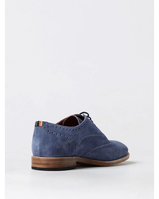Paul Smith Blue Brogue Shoes for men