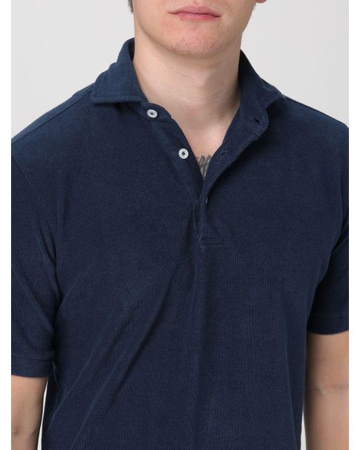 Doppiaa Blue Polo Shirt for men