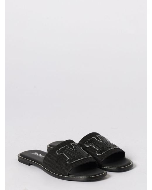 Max Mara White Heeled Sandal